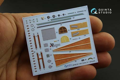 Quinta Studio 1/48 Fokker Dr.I Interior Detail Set