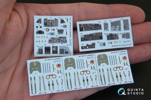 Quinta Studio 1/48 F-4C Phantom II Interior Detail Set