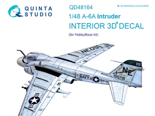Quinta Studio 1/48 A-6A Intruder Interior Detail Set