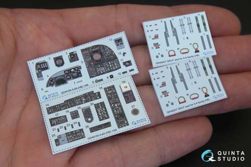 Quinta Studio 1/48 A-6A Intruder Interior Detail Set
