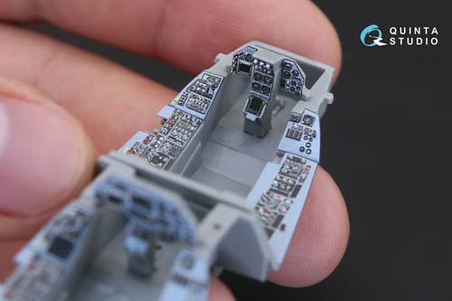 Quinta Studio 1/48 F-16B Fighting Falcon Interior Detail Set