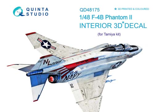 Quinta Studio 1/48 F-4B Interior Detail Set