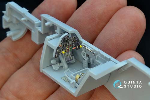 Quinta Studio 1/48 Bf 109E Interior Detail Set