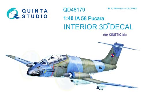 Quinta Studio 1/48 IA-58 Interior Detail Set