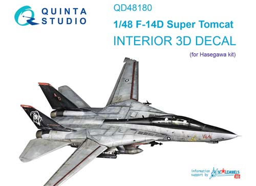 Quinta Studio 1/48 F-14D Interior Detail Set