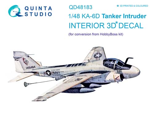 Quinta Studio 1/48 KA-6D Intruder Interior Detail Set