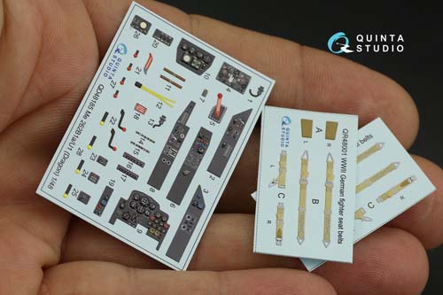 Quinta Studio 1/48 Me 262B-1a/U1 Interior Detail Set