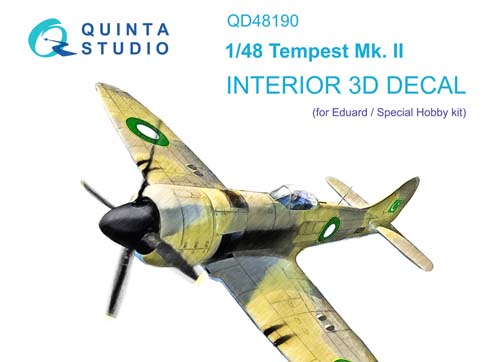 Quinta Studio 1/48 Tempest II Interior Detail Set