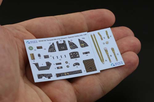 Quinta Studio 1/48 Tempest II Interior Detail Set