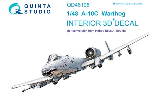 Quinta Studio 1/48 A-10C Interior Detail Set
