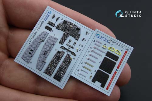 Quinta Studio 1/48 A-10C Interior Detail Set