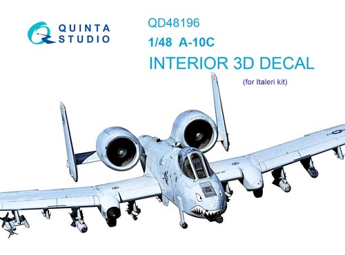 Quinta Studio 1/48 A-10C Interior Detail Set