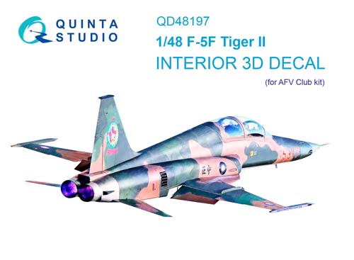 Quinta Studio 1/48 F-5F Interior Detail Set