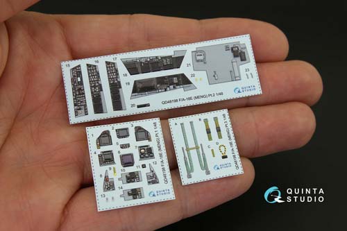Quinta Studio 1/48 F/A-18E Interior Detail Set