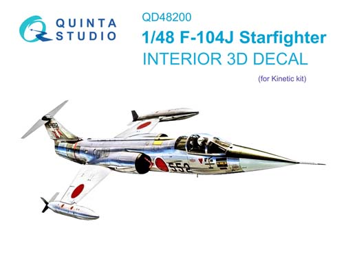 Quinta Studio 1/48 F-104J Interior Detail Set