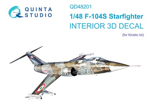 Quinta Studio 1/48 F-104S Interior Detail Set