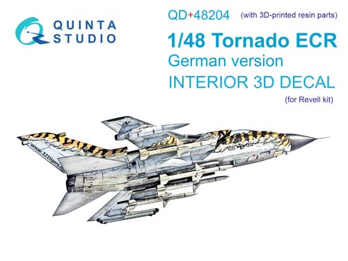 Quinta Studio 1/48 Tornado ECR Germany Interior Detail Set