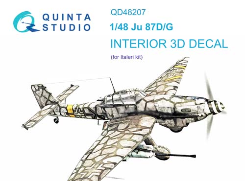 Quinta Studio 1/48 Ju 87D/G Interior Detail Set