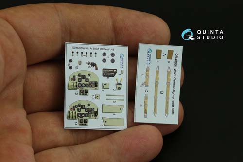 Quinta Studio 1/48 Ar 68E/F Interior Detail Set