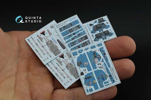 Quinta Studio 1/48 Su-30MKK Interior Detail Set