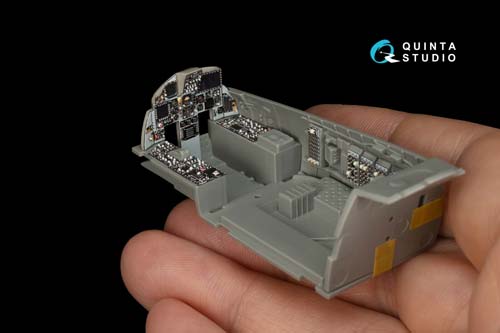 Quinta Studio 1/48 F-15C PAD-upgraded Interior Detail Set