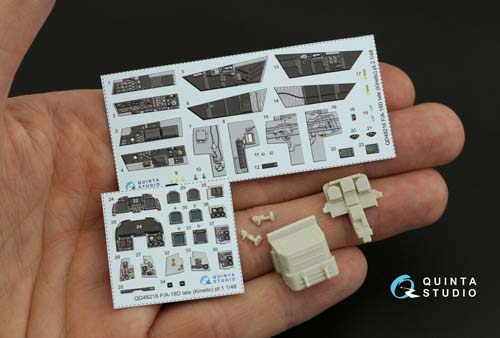 Quinta Studio 1/48 F/A-18D (late) Interior Detail Set