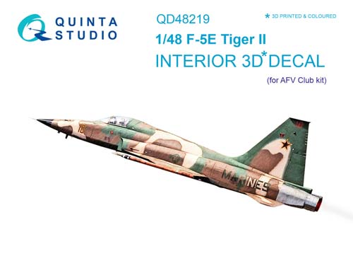 Quinta Studio 1/48 F-5E Interior Detail Set