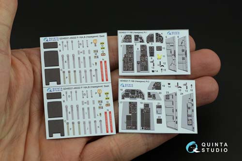 Quinta Studio 1/48 F-16B Interior Detail Set