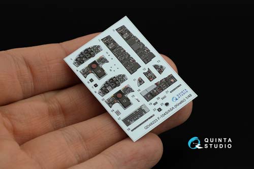 Quinta Studio 1/48 F-104S/ASA Interior Detail Set