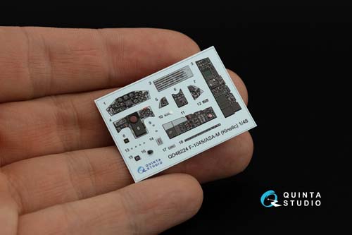Quinta Studio 1/48 F-104S/ASA-M Interior Detail Set