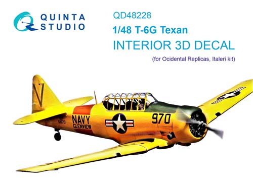 Quinta Studio 1/48 T-6G Interior Detail Set