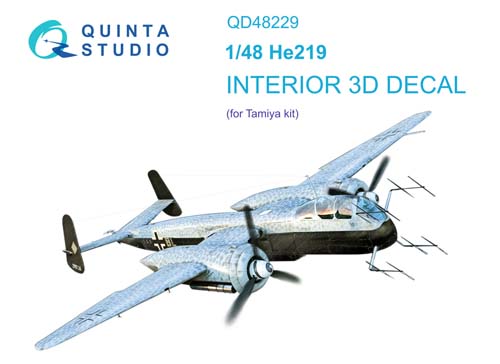 Quinta Studio 1/48 He 219 Interior Detail Set