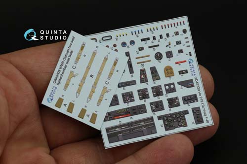 Quinta Studio 1/48 He 219 Interior Detail Set