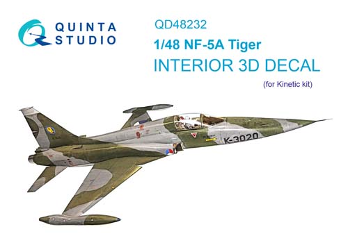 Quinta Studio 1/48 NF-5A Interior Detail Set