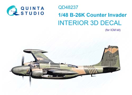 Quinta Studio 1/48 B-26K Interior Detail Set