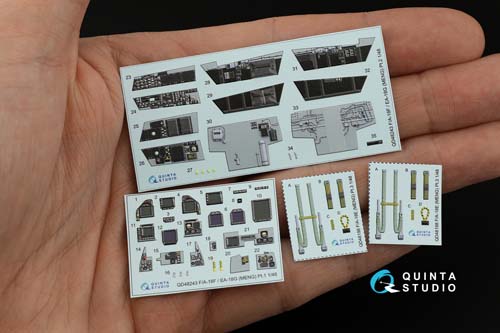 Quinta Studio 1/48 F/A-18F EA-18G Interior Detail Set