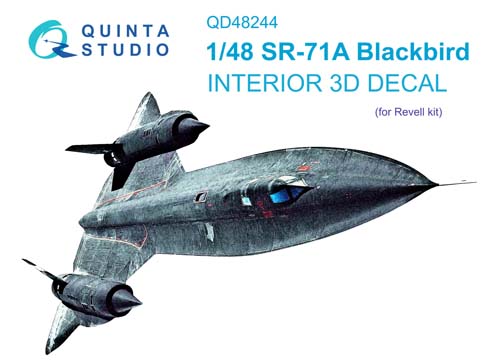 Quinta Studio 1/48 SR-71A Interior Detail Set