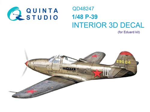 Quinta Studio 1/48 P-39 Interior Detail Set
