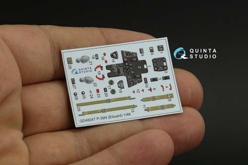 Quinta Studio 1/48 P-39 Interior Detail Set