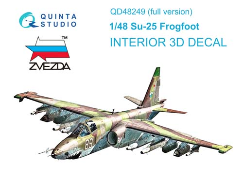 Quinta Studio 1/48 Su-25 Interior Detail Set