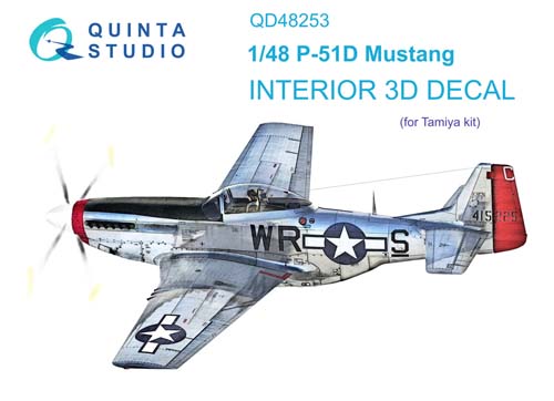 Quinta Studio 1/48 P-51D Interior Detail Set
