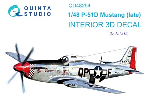 Quinta Studio 1/48 P-51D {late} Interior Detail Set