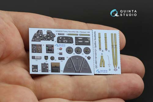 Quinta Studio 1/48 Swordfish Mk.I Interior Detail Set