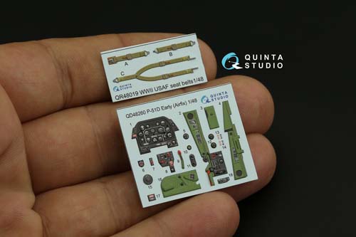 Quinta Studio 1/48 P-51D (early) Interior Detail Set