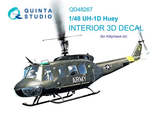 Quinta Studio 1/48 UH-1D Interior Detail Set