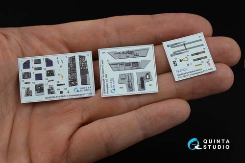 Quinta Studio 1/48 F/A-18A++ Interior Detail Set