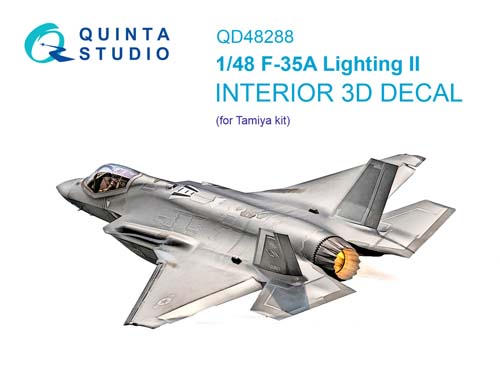 Quinta Studio 1/48 F-35A Interior Detail Set