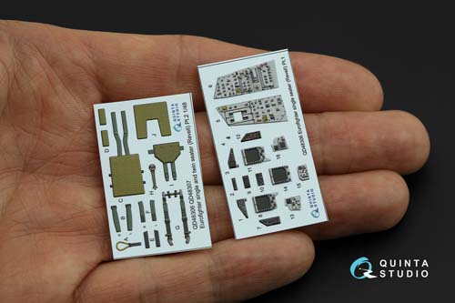 Quinta Studio 1/48 Eurofighter single seater Interior Detail Set