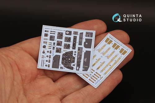 Quinta Studio 1/48 Bf 110C/D Interior Detail Set
