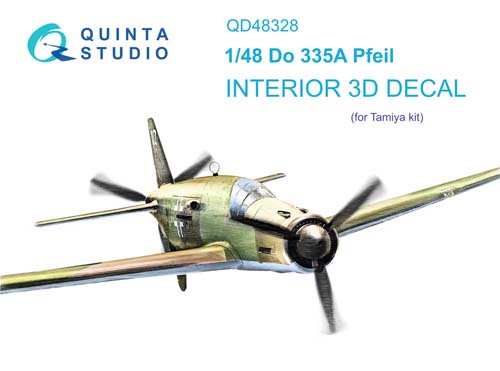 Quinta Studio 1/48 Do 335A Interior Detail Set